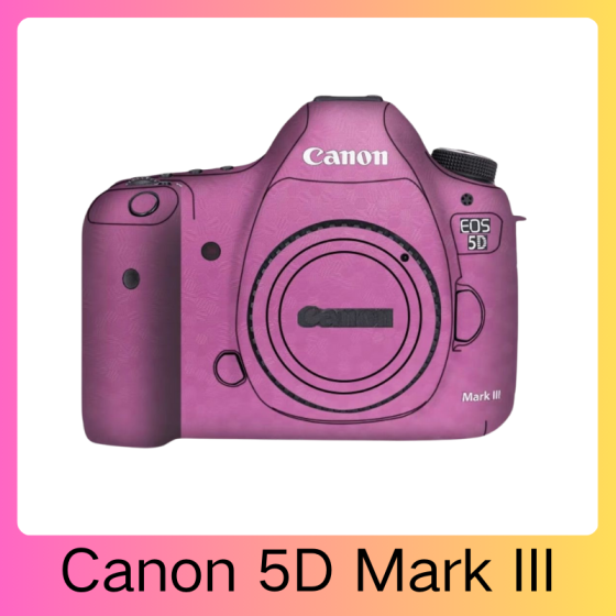 Corpo da Canon 5D Mark III -  Pele câmera, adesivo câmera - com alta resistência a arranhões, à prova d'água e com design elegante.
